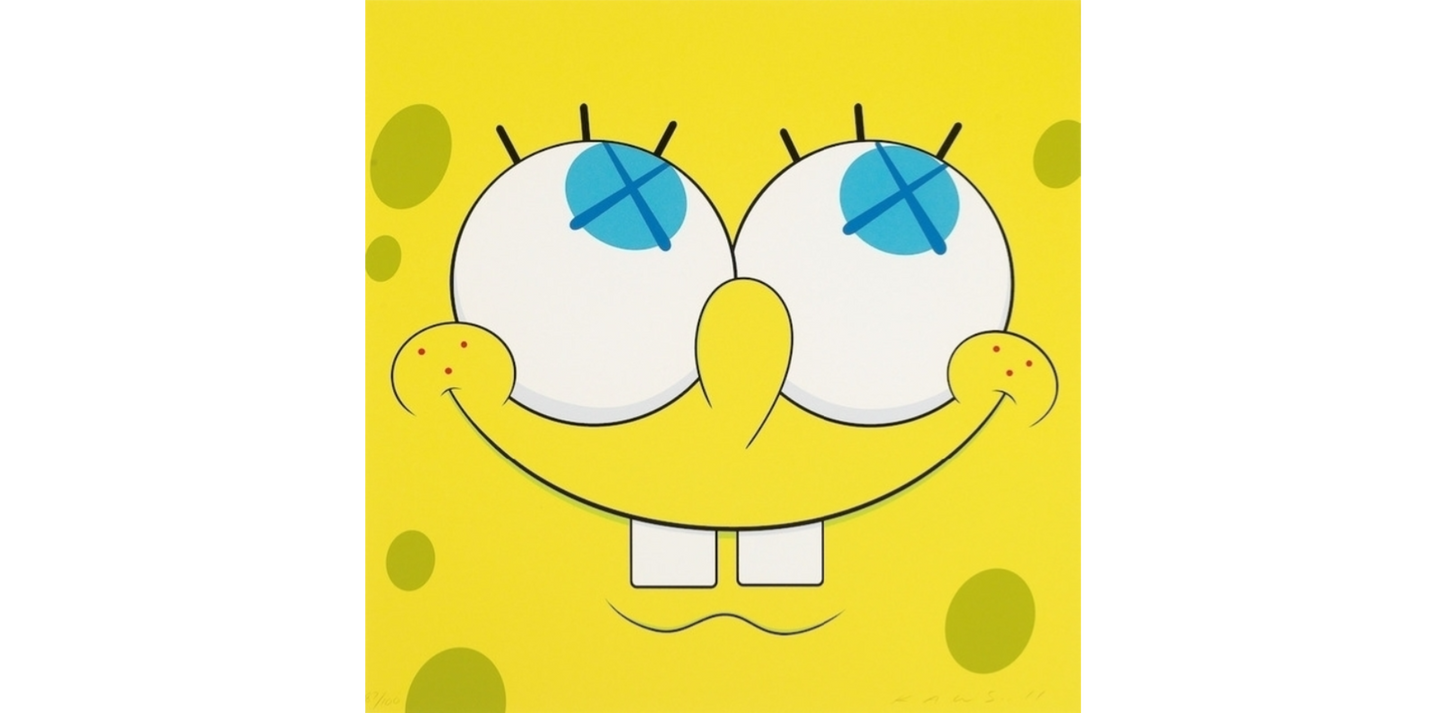 Spongebob x KAWS Rug