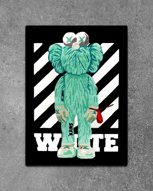 Off White x Kaws Custom Rug