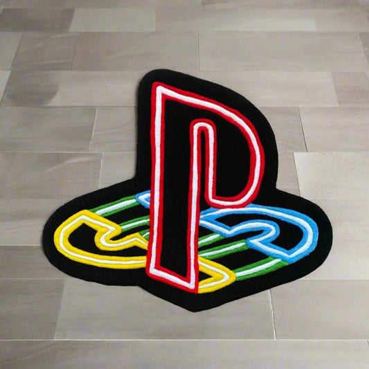 PlayStation Logo Custom Rug