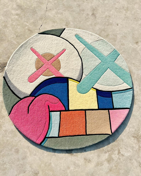 KAWS Gotta Eat Custom Rug