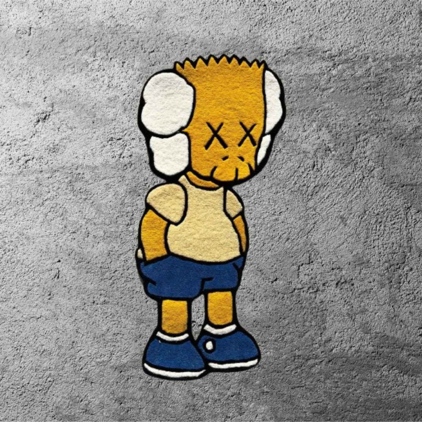 Bart Simpson x KAWS Inspired Rug