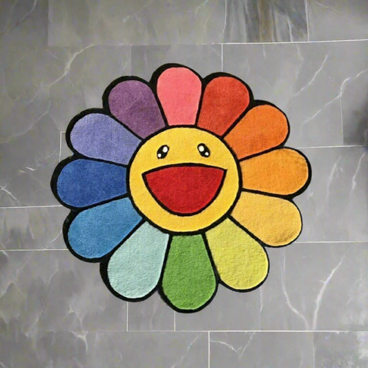 Murakami Flower Custom Rug