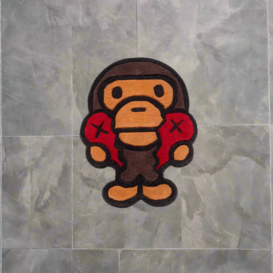 Heartbroken Baby Milo – BAPE x Kaws Custom Rug